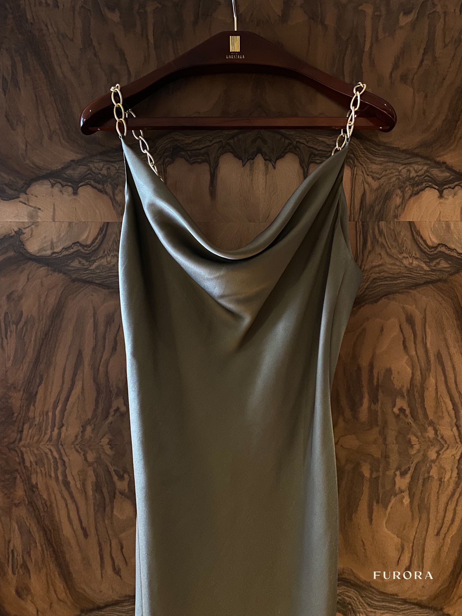 slim fit dress slacks Pinch Me Green Floral Print Maxi Dress