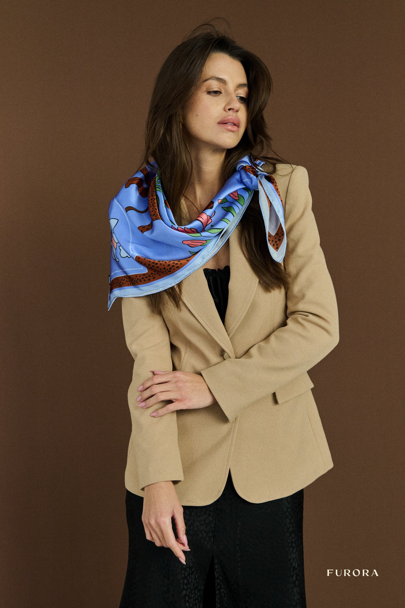 Jedwabna Apaszka Veronique