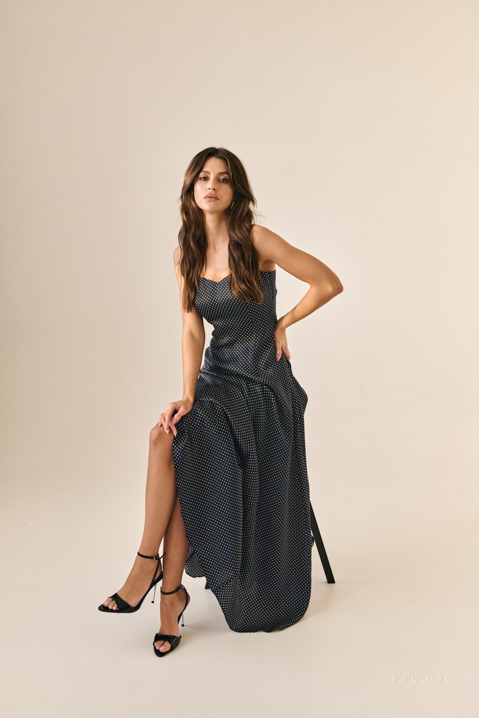 Jedwabna sukienka Diane