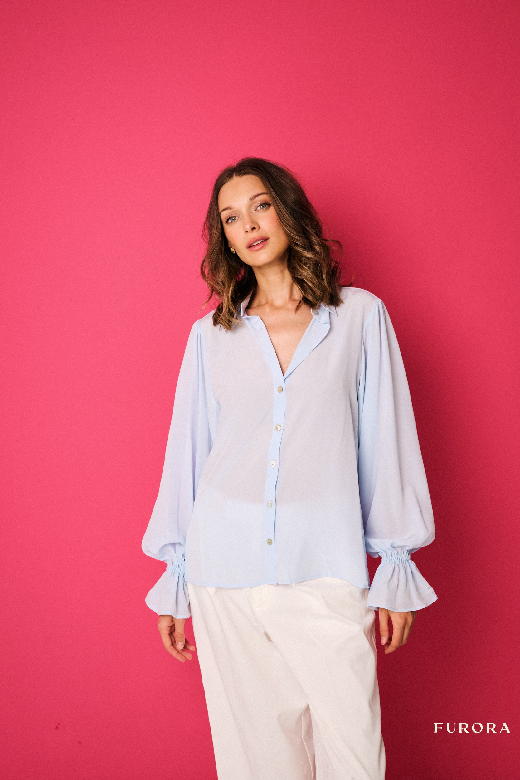 Koszula Bonnie Azure