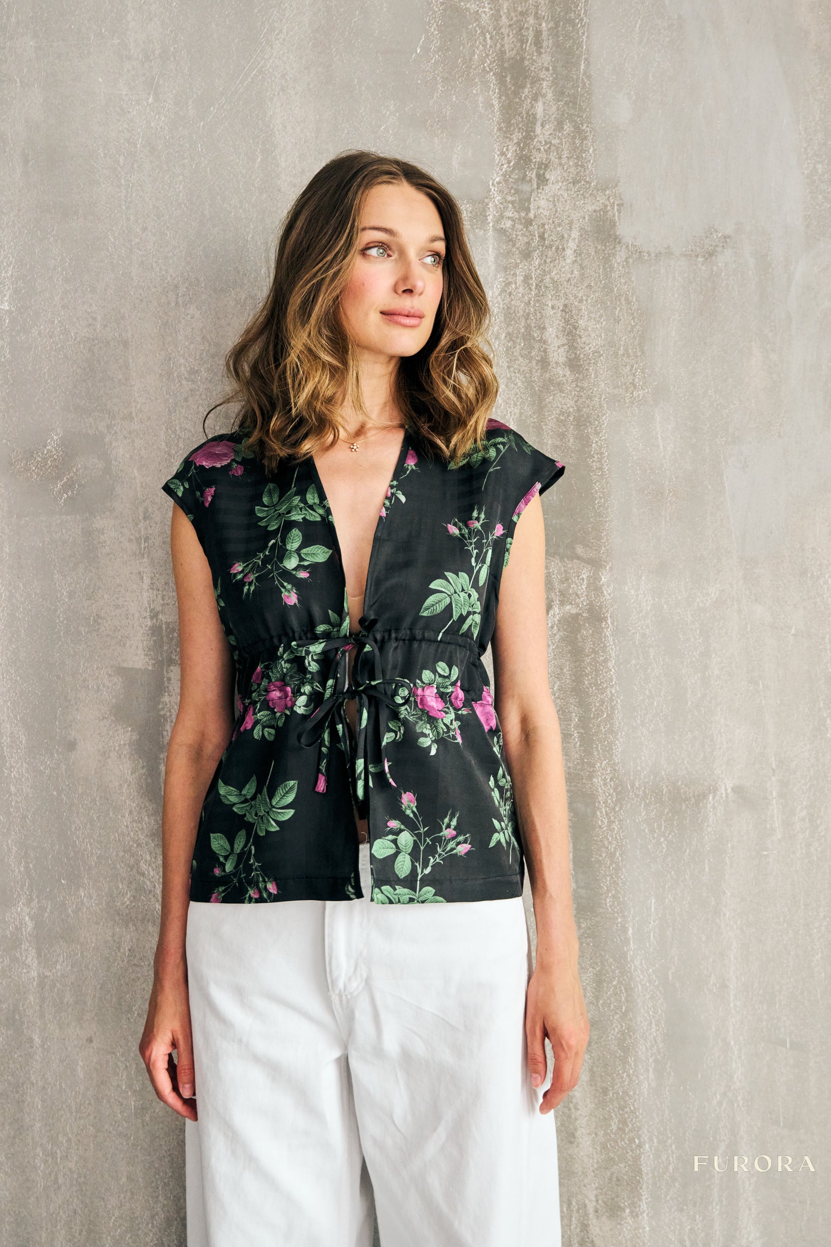 Top Mathilde Florale