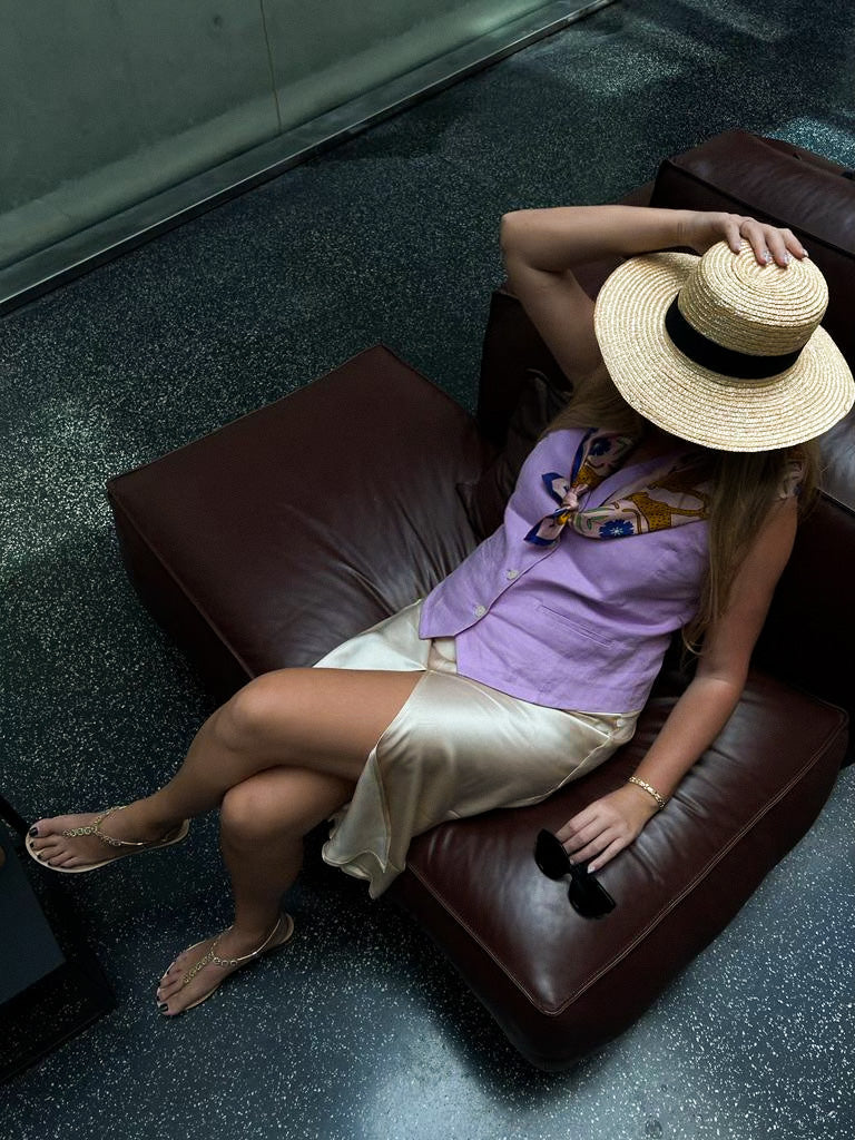 Claire Champagne skirt