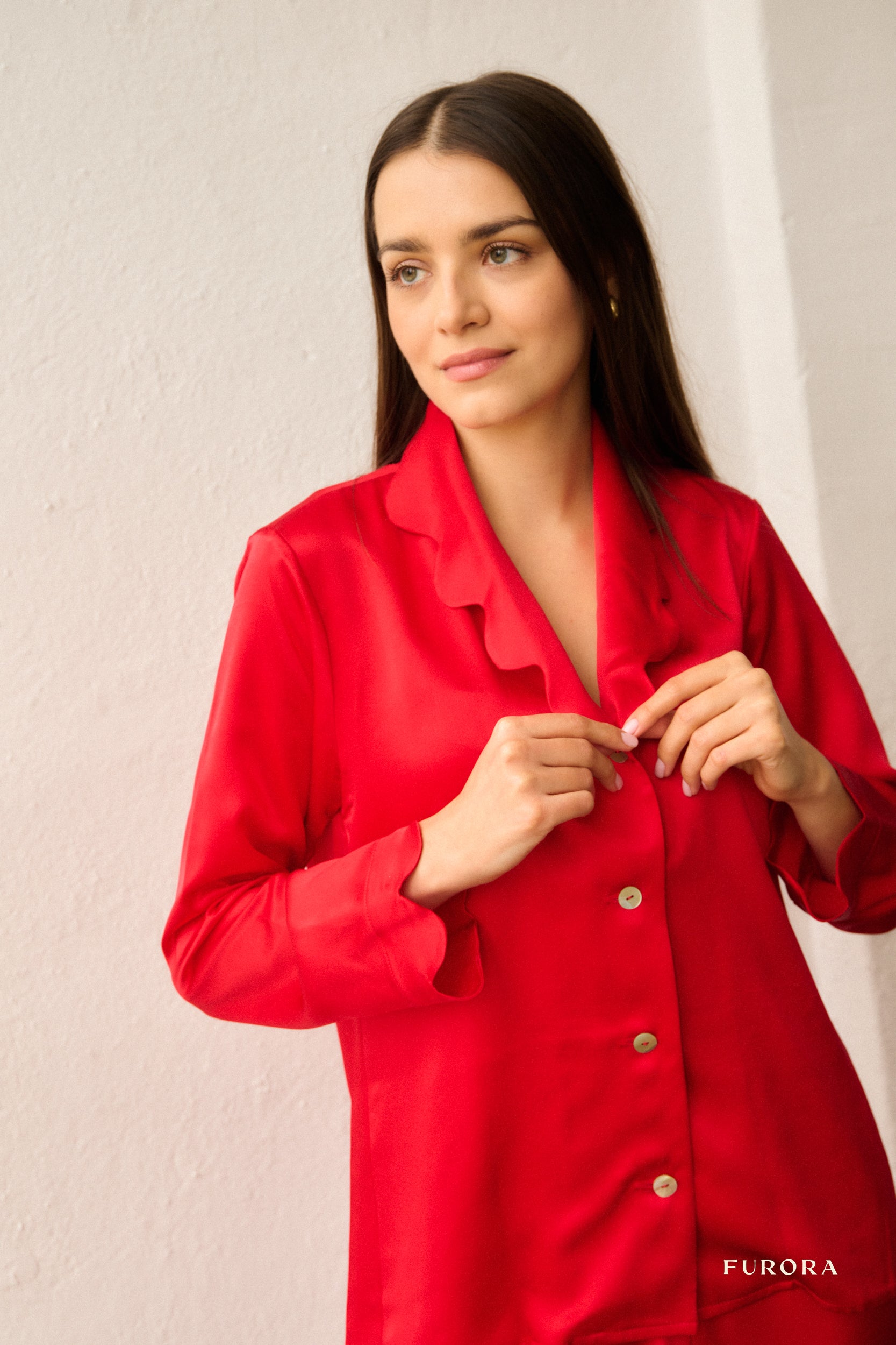 Jedwabna koszula Emma Rouge