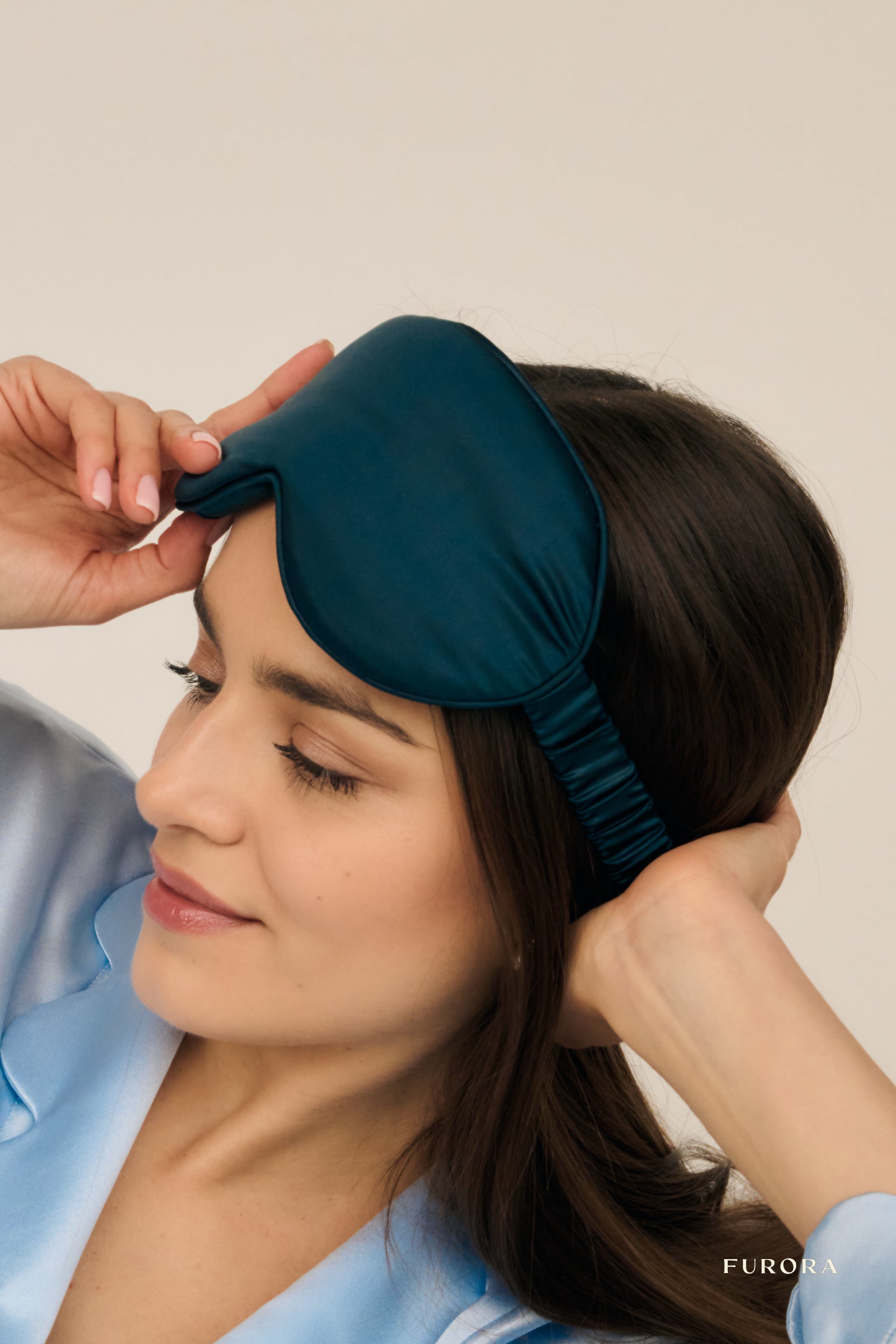 Jedwabna Opaska na Oczy Maxi