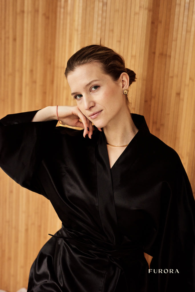 Jedwabne kimono Vivienne