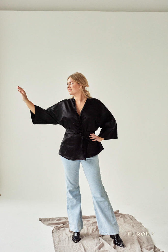 Jedwabne kimono Vivienne