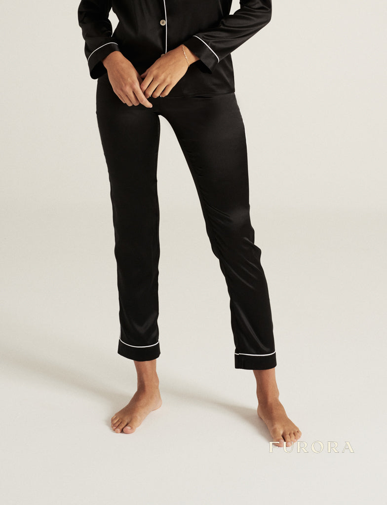 Aurora silk pants