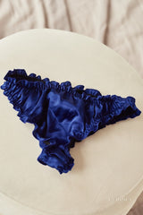 Rosalie Bleu Silk Panties