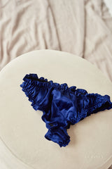 Rosalie Bleu Silk Panties